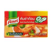 TOM YUM BROTH CUBES 20G KNORR